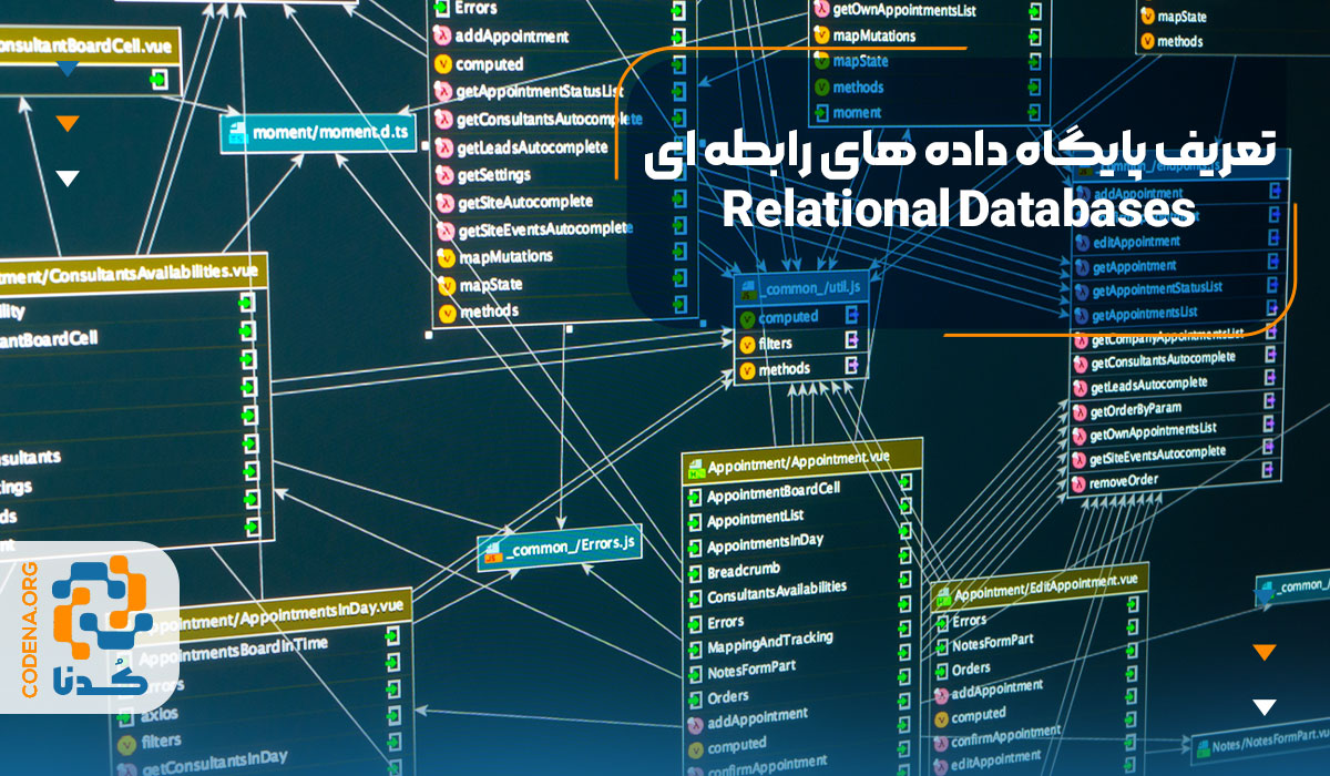 تعریف پایگاه داده های رابطه ای یا Relational Databases