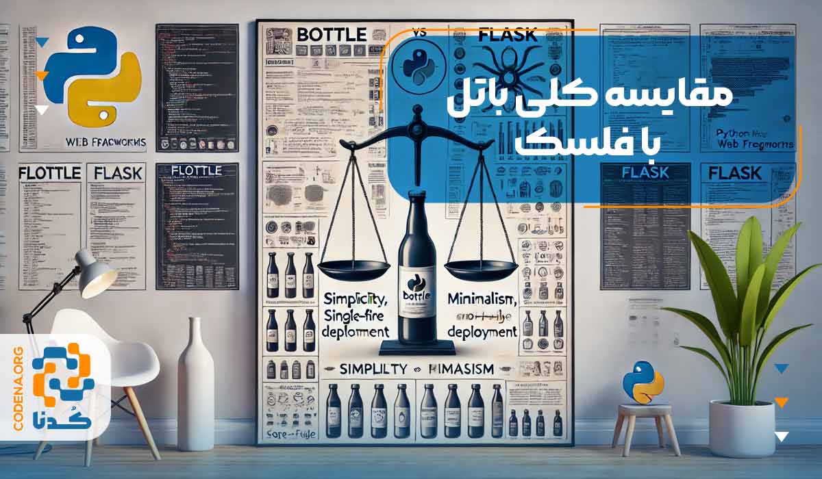 مقایسه کلی باتل با فلسک